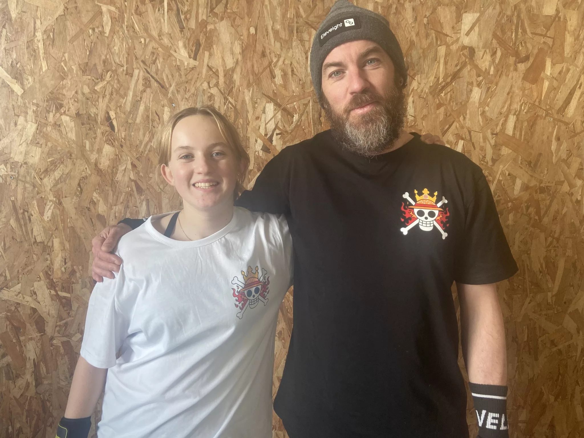 Deux personnes aprés une séance de CrossFit à Calais 
